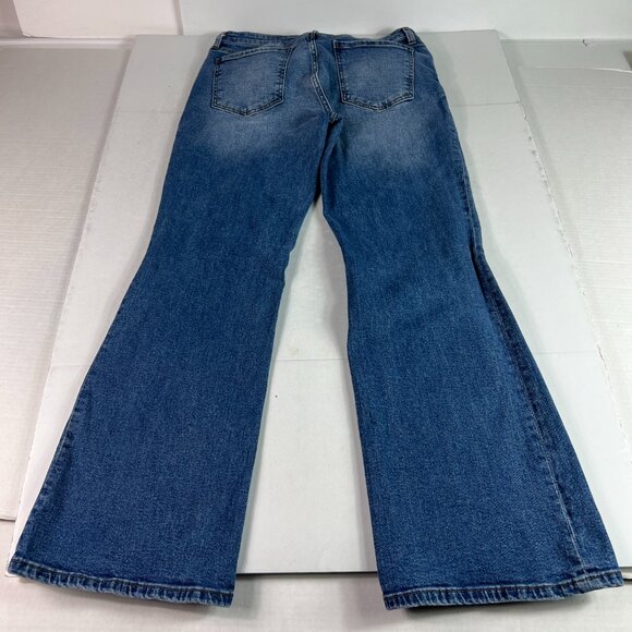 Kut From The Kloth Jeans Women's 31x30* Nadia Flare High Rise Blue Denim Tag 8 - Picture 10 of 16